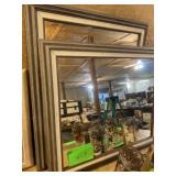 Set of mirrors, two pieces