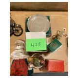 Assorted Christmas decorations