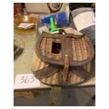 Vintage fishing kreel