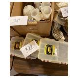 Plastic organizers adjustable drawers lot