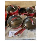 KitchenAid pots and pans with lids set
