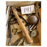 Miscellaneous items, knives, police