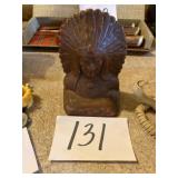 Cast iron Indian head