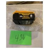Lithium 20 V max power tool battery