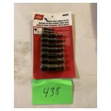 Lyle nine piece triple square bits set