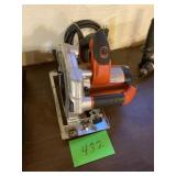 First storm, laser guided Skil saw electric