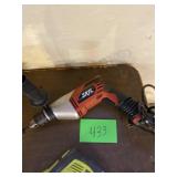 Scale, heavy duty electric drill