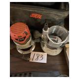 Skill, router, and jig