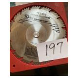 Craftsman 10 inch chrome edge, hollow ground