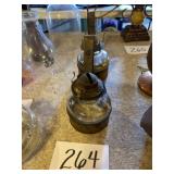 Wall mount oil lamps