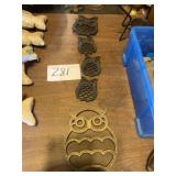 Owl trivets