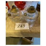Oil lamp bases