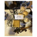 Assorted candle holders