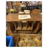 Old pharmacy shelf