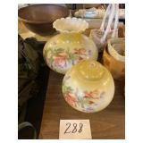Vintage lamp parts