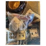 Electrical items outlet covers and wires