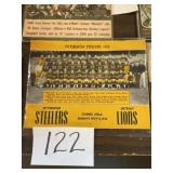 Steelers Lions Forbes Field 1952 program