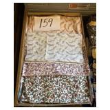 Assortment of quilt patching material