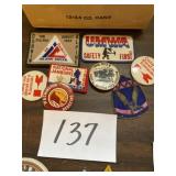 Mining and Boy Scout patches