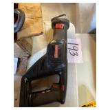 Craftsman Sabre saw no battery