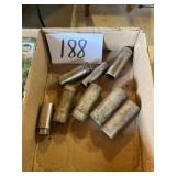 Assorted large sockets