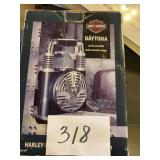 Harley Davidson cycles Daytona a.m. FM portable