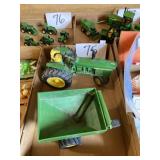 John Deere tractor toys lot