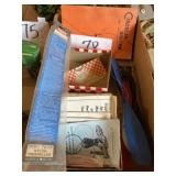 Miscellaneous toy plane parts with propeller