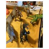Dinosaur action figures
