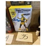 Yellow Ranger Power Ranger action figure