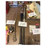 Aluminum bats two pieces