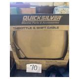 Quicksilver, marine, part throttle, and shift