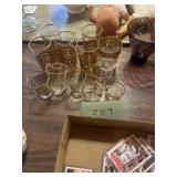 Last wear tumblers and small juice glasses