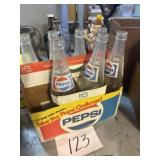 Vintage Pepsi, cola bottles