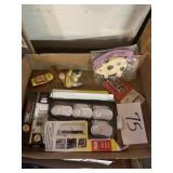Box of assorted items