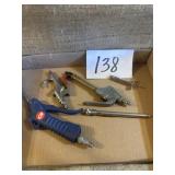 Mixed air, tools, tire care