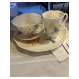 Lenox butterfly Meadows four piece setting