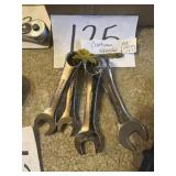 Craftsman box and wrenches four pieces
