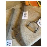 Vintage horse rigging yoke