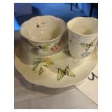 Lenox butterfly Meadows four piece setting