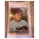 Earl Weaver Manager Orioles