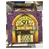 1950s rock ï¿½nï¿½ roll CDs with tin