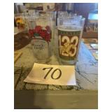Kentucky Derby and Preakness glasses