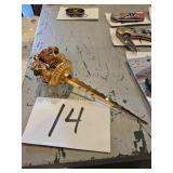 Concealed dagger from copy of Kahn sword