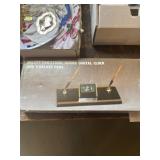 Deluxe pin stand, jumbo digital clock,