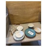 Glassware, Correll, dishes, plates, and bowls