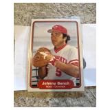 Johnny bench baseball card