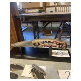 American trucker, large display, folding knife