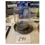 Vintage chicken water fountain