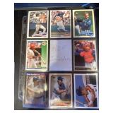 Hall of fame infielders baseball cards